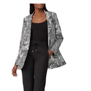AFRM Animal Print Curtis Blazer